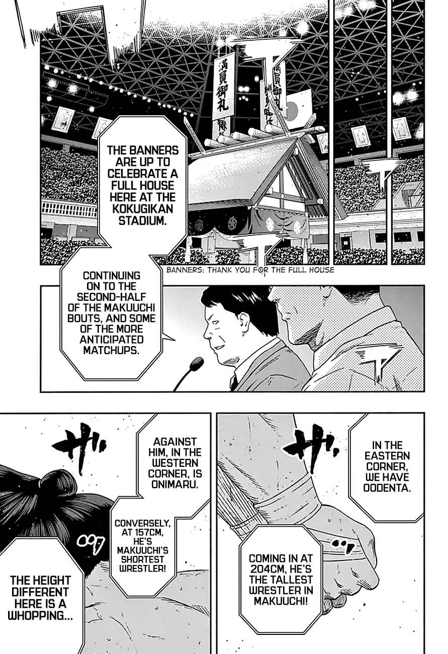 Hinomaru Zumou Chapter 192 page 18