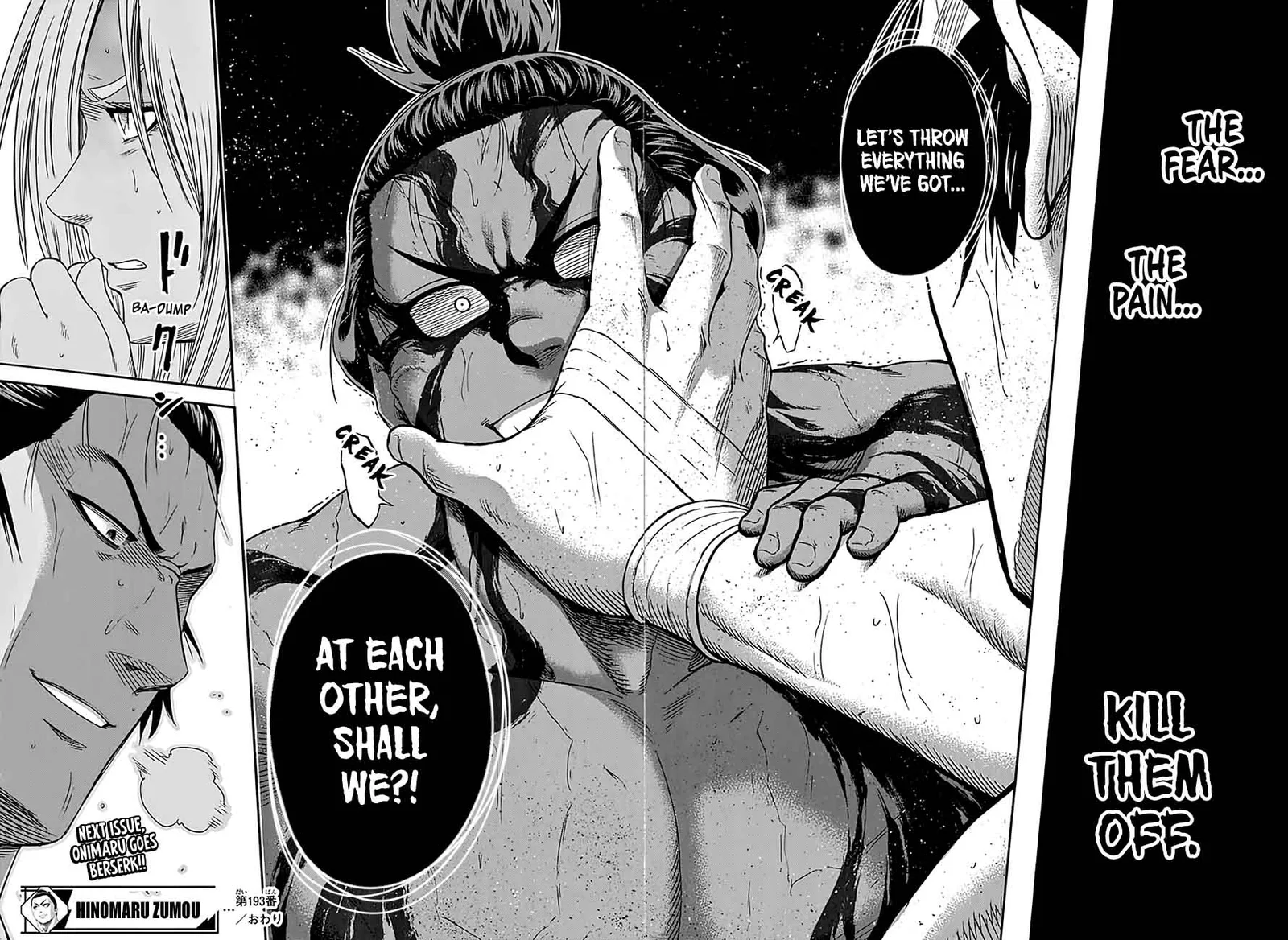 Hinomaru Zumou Chapter 193 page 13
