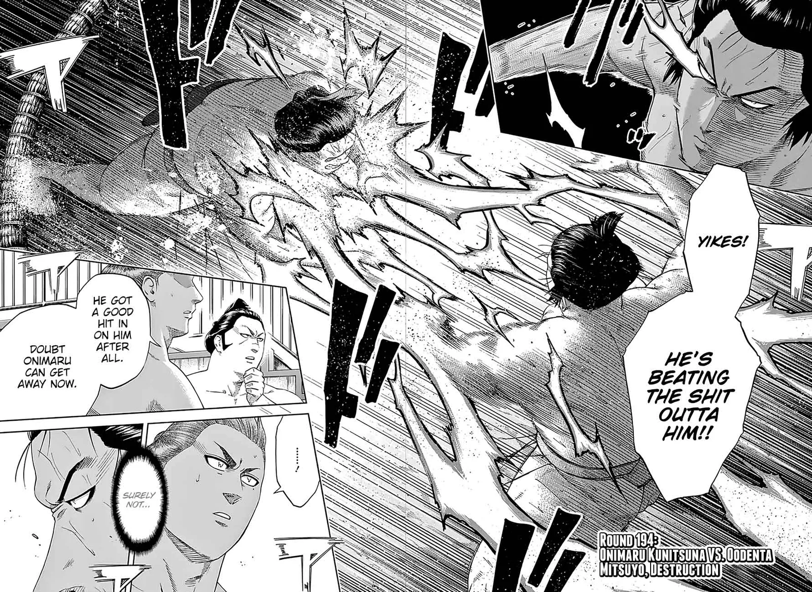 Hinomaru Zumou Chapter 194 page 3