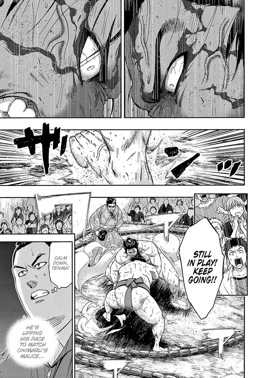 Hinomaru Zumou Chapter 195 page 7