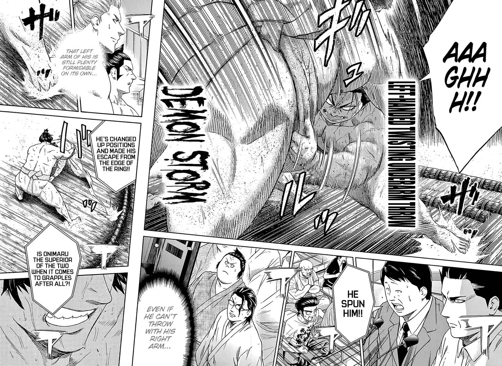 Hinomaru Zumou Chapter 195 page 3