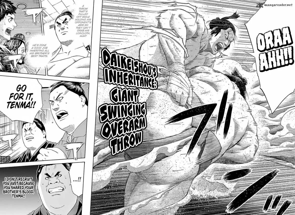 Hinomaru Zumou Chapter 196 page 7
