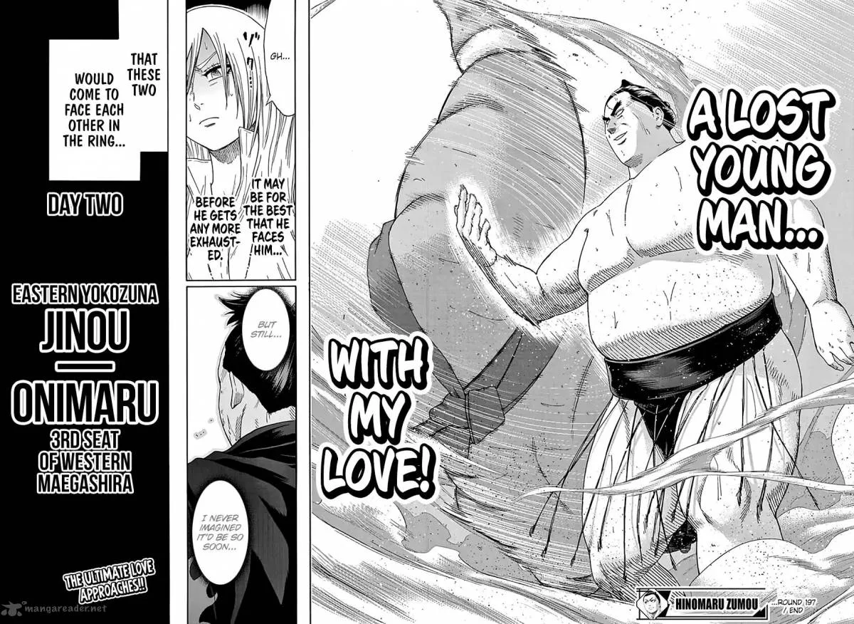 Hinomaru Zumou Chapter 197 page 18