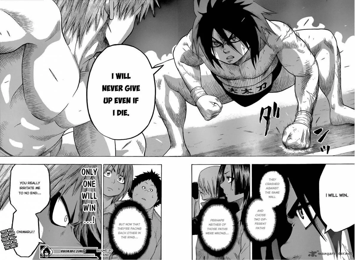 Hinomaru Zumou Chapter 20 page 18
