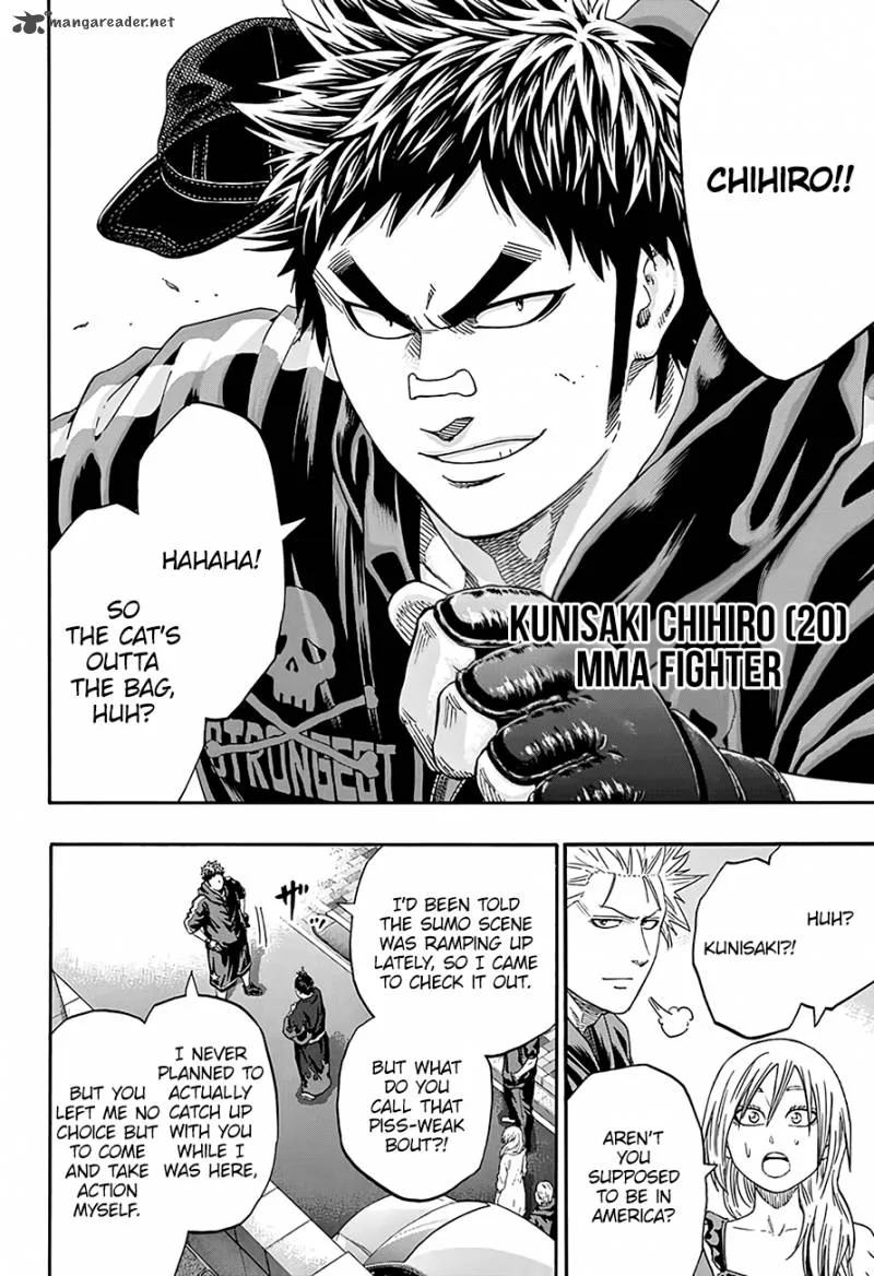 Hinomaru Zumou Chapter 205 page 13