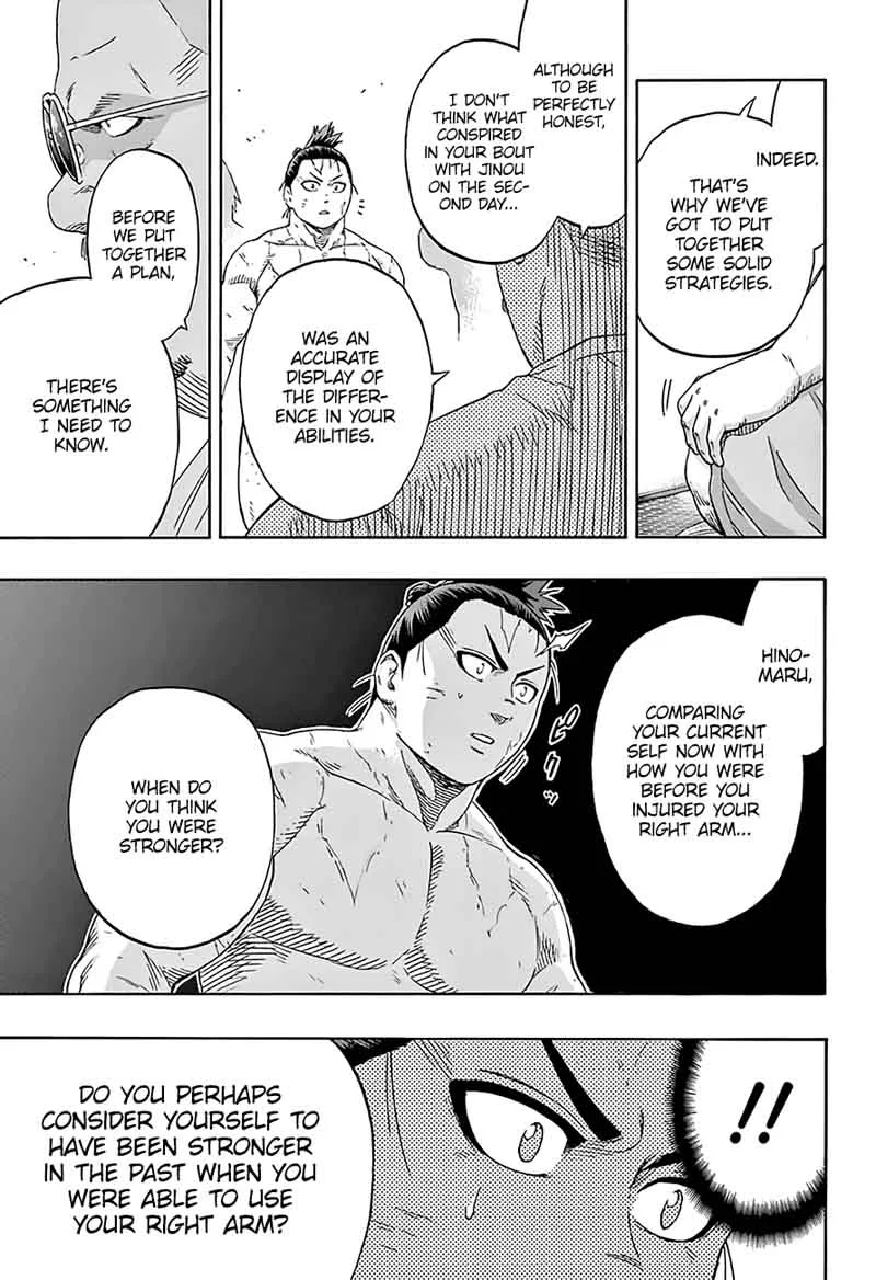 Hinomaru Zumou Chapter 206 page 12