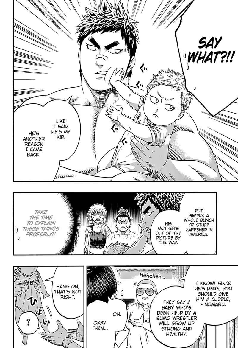 Hinomaru Zumou Chapter 206 page 15