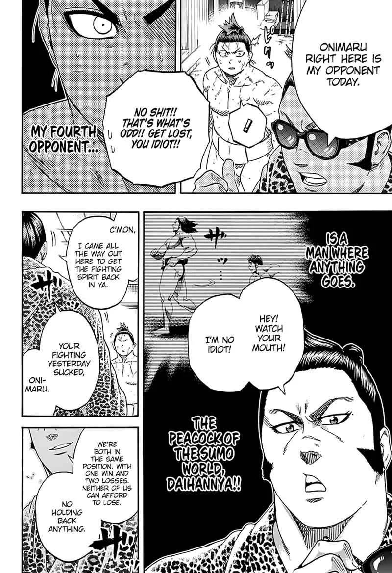 Hinomaru Zumou Chapter 206 page 17