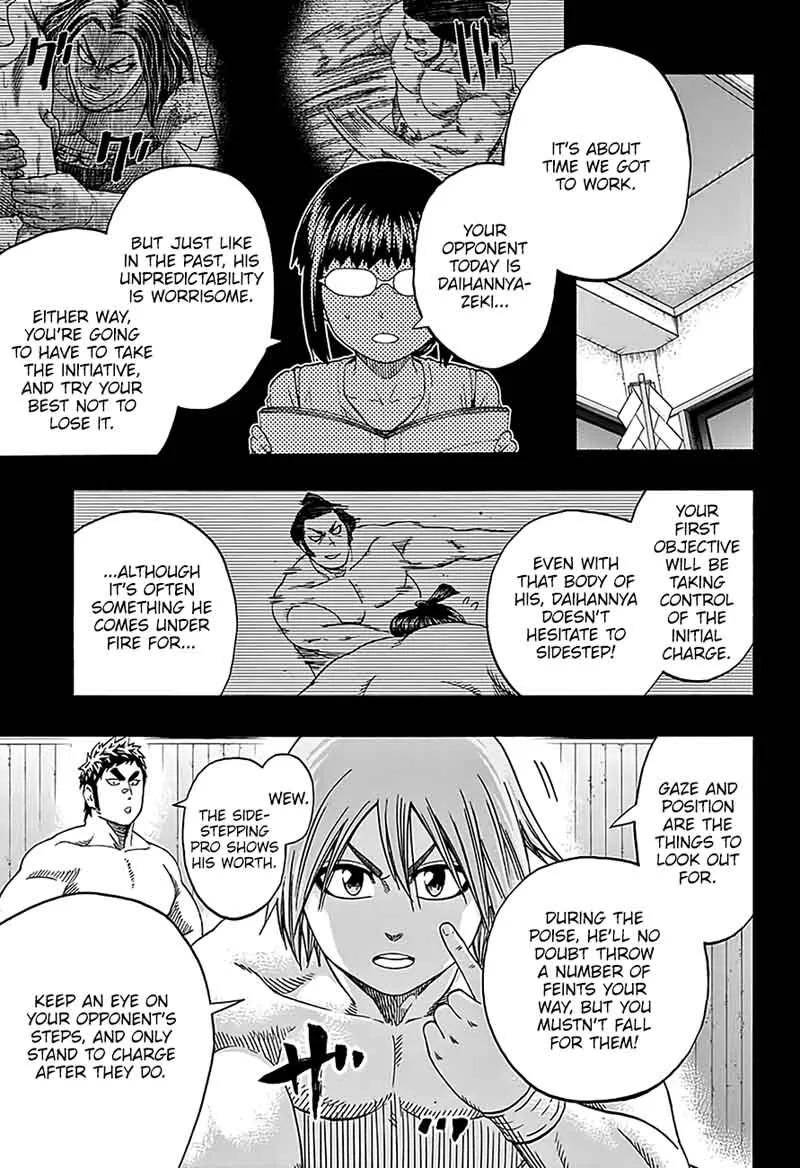 Hinomaru Zumou Chapter 207 page 8