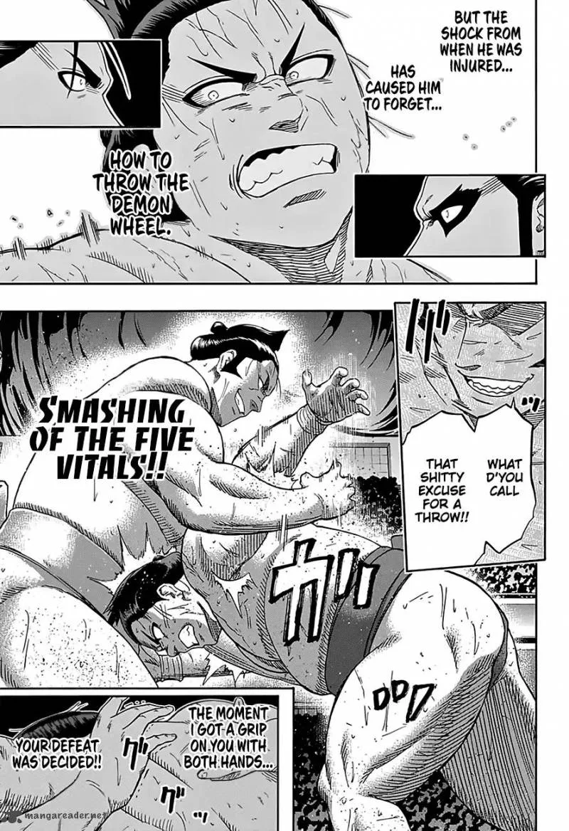 Hinomaru Zumou Chapter 208 page 16