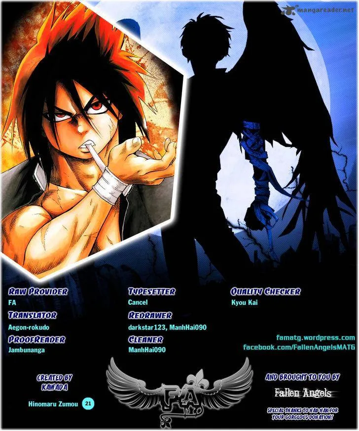Hinomaru Zumou Chapter 21 page 1