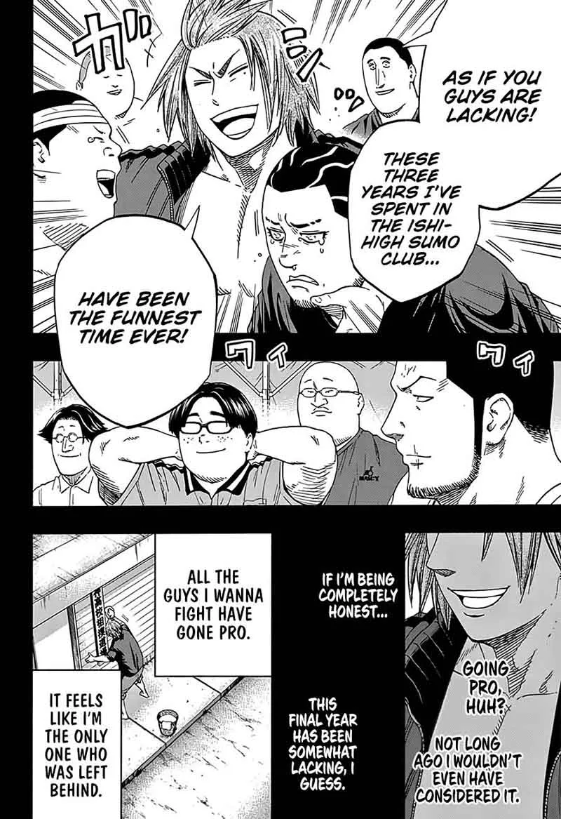 Hinomaru Zumou Chapter 210 page 9