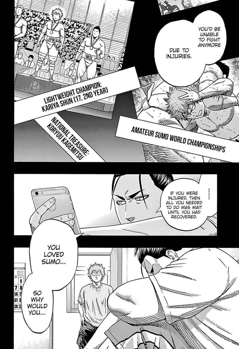 Hinomaru Zumou Chapter 211 page 7