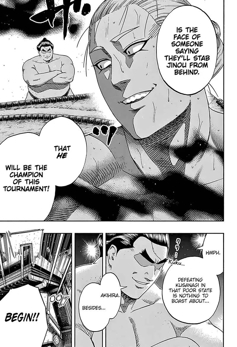 Hinomaru Zumou Chapter 211 page 19