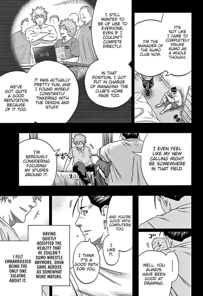 Hinomaru Zumou Chapter 211 page 10