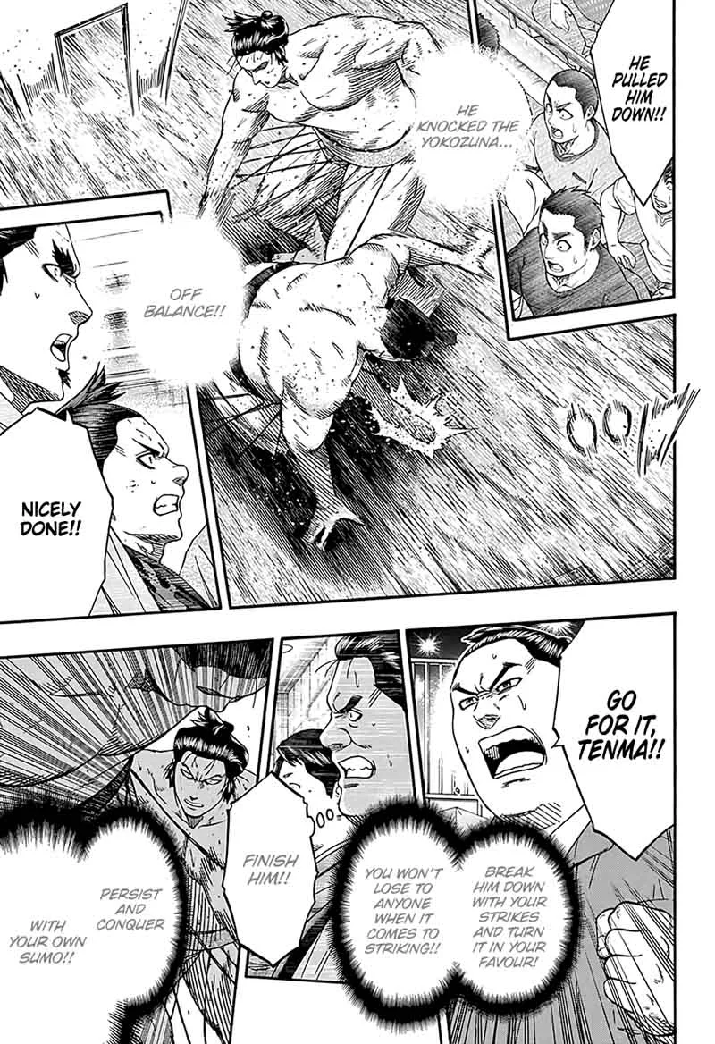 Hinomaru Zumou Chapter 212 page 7