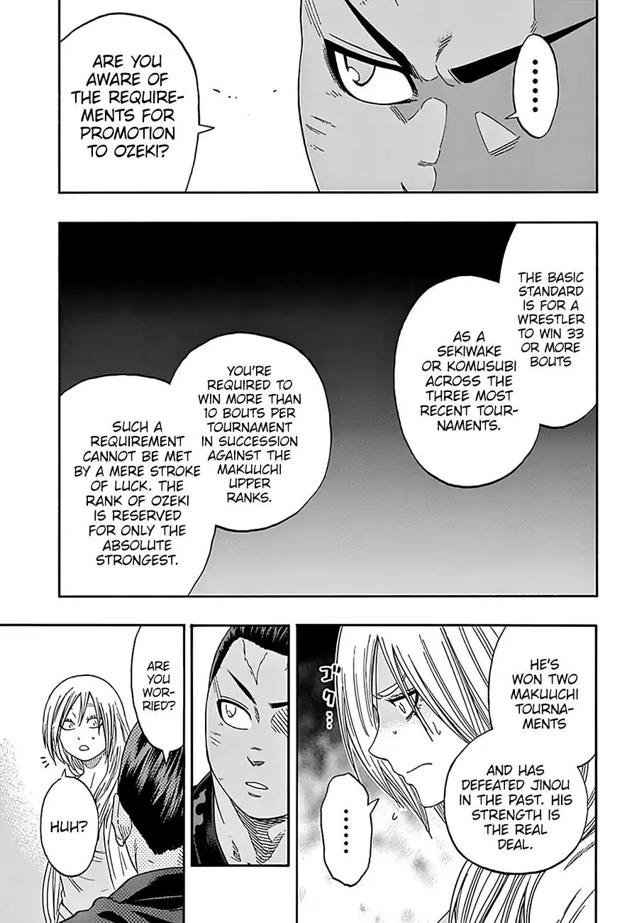 Hinomaru Zumou Chapter 213 page 16