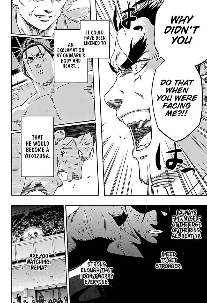 Hinomaru Zumou Chapter 216 page 16