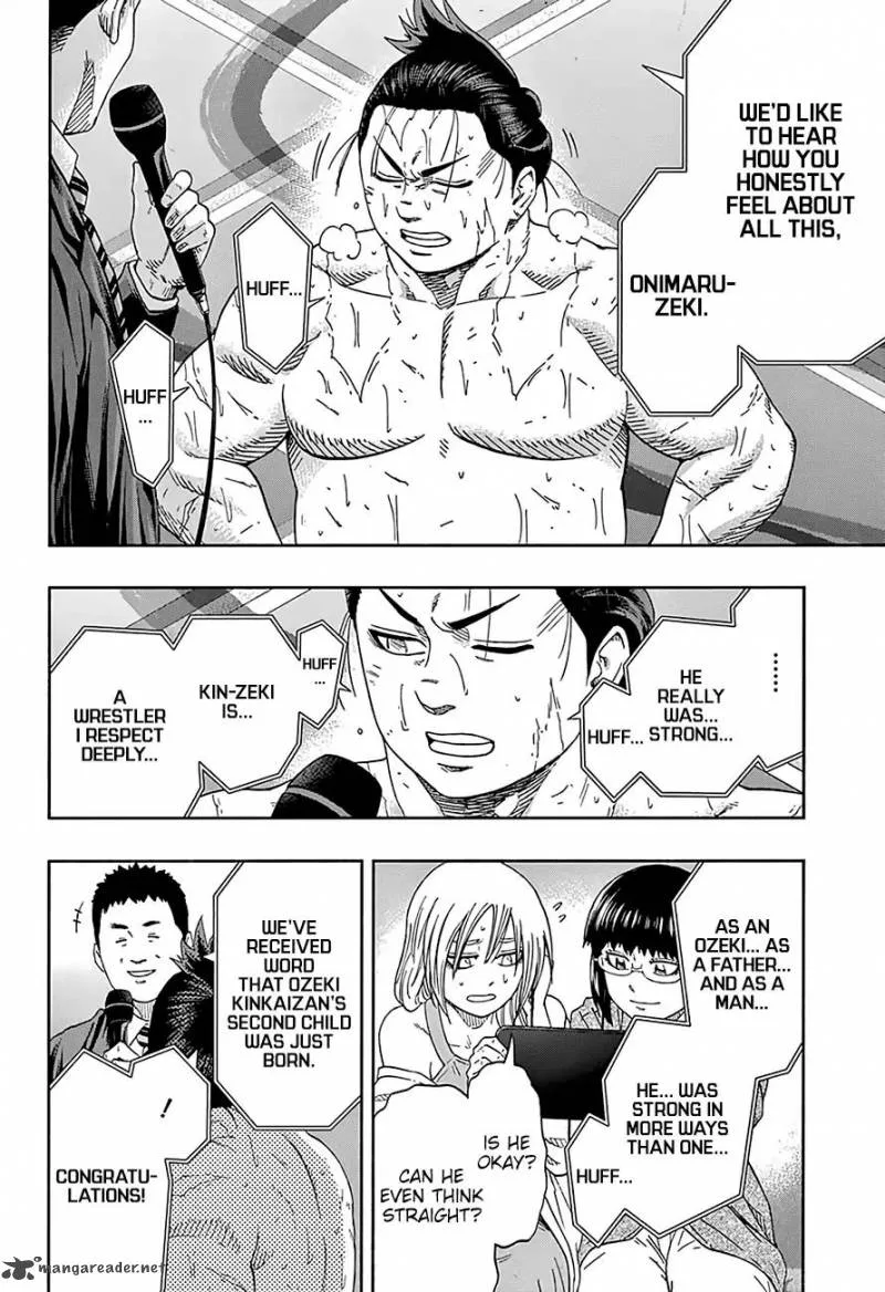 Hinomaru Zumou Chapter 218 page 9