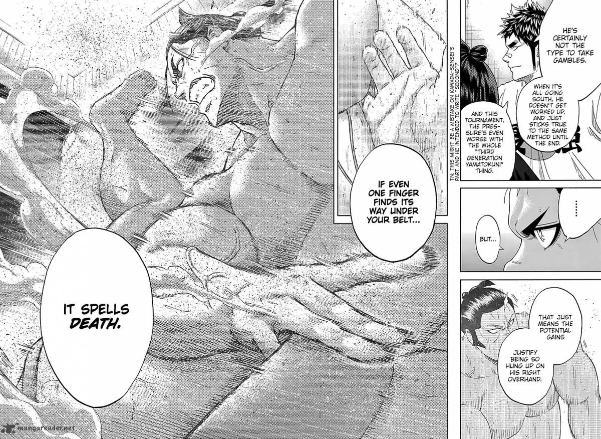 Hinomaru Zumou Chapter 219 page 15