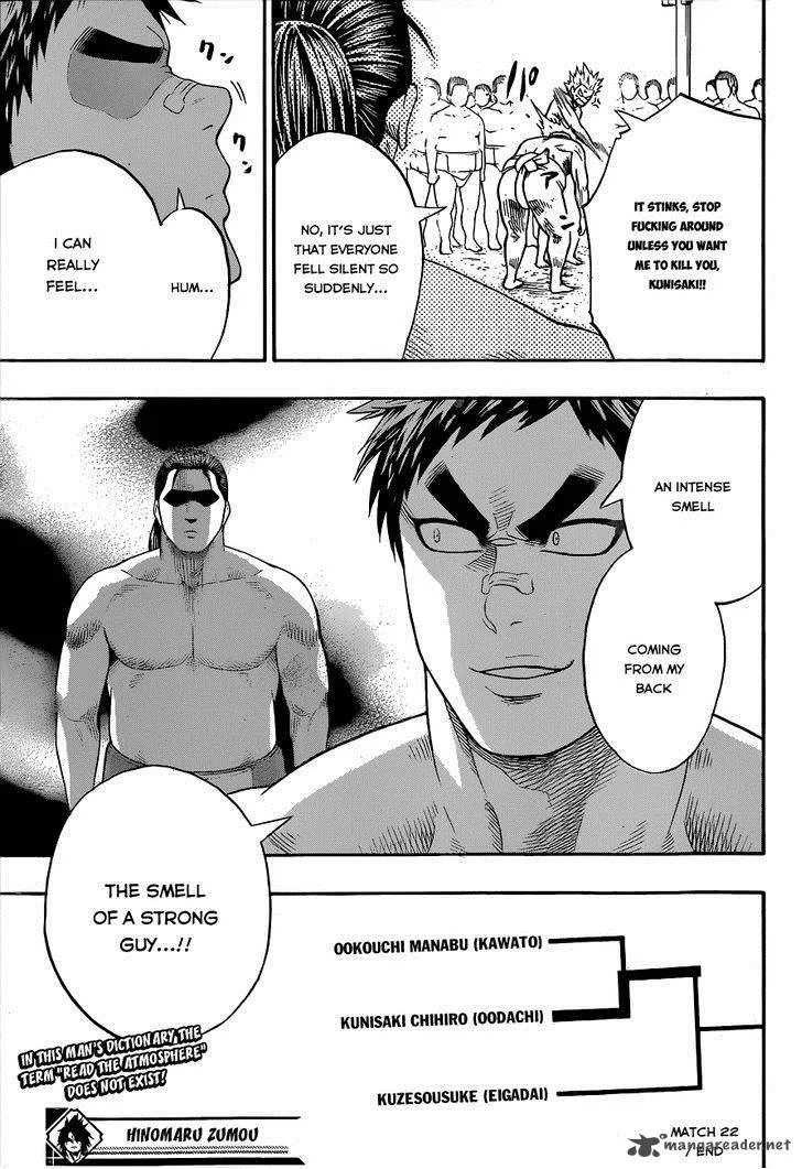 Hinomaru Zumou Chapter 22 page 22
