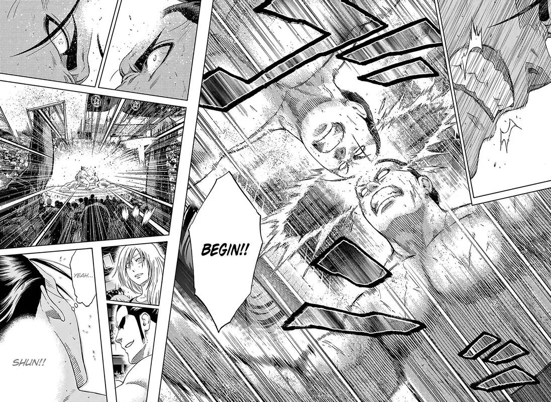Hinomaru Zumou Chapter 220 page 15