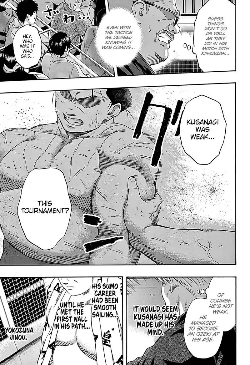 Hinomaru Zumou Chapter 221 page 12