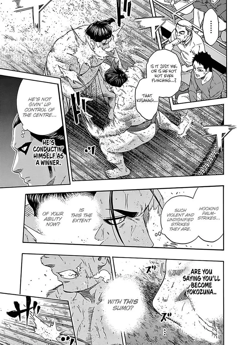 Hinomaru Zumou Chapter 221 page 9