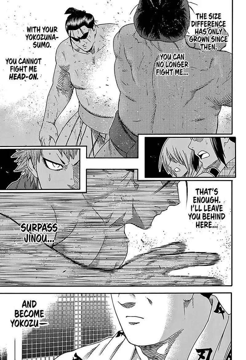 Hinomaru Zumou Chapter 221 page 14