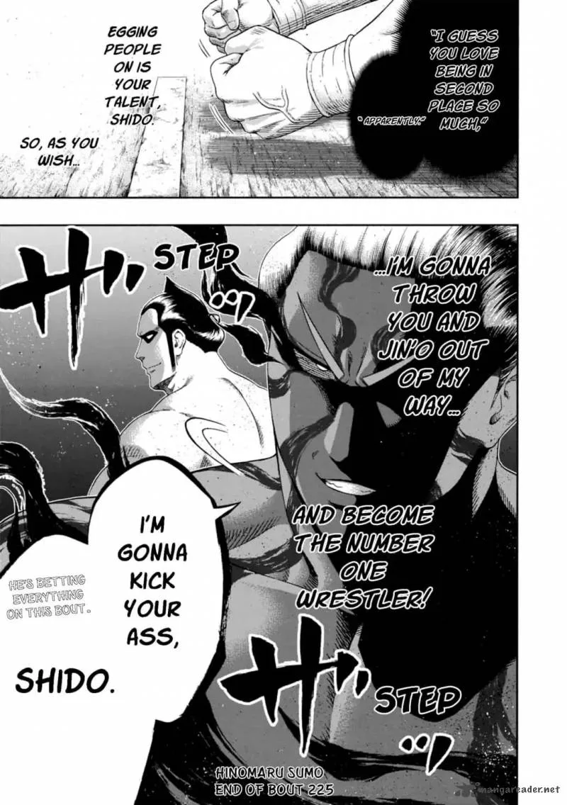 Hinomaru Zumou Chapter 225 page 19