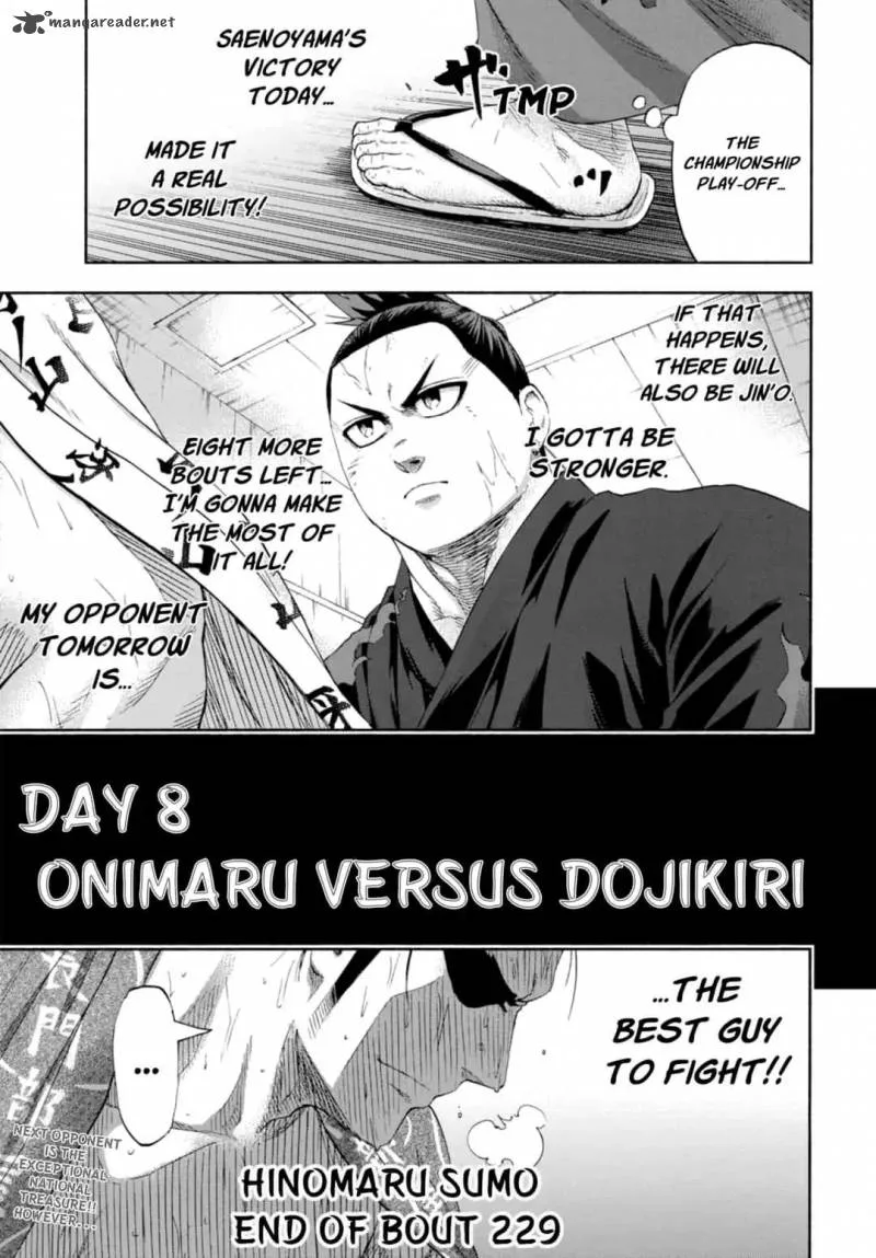 Hinomaru Zumou Chapter 229 page 19