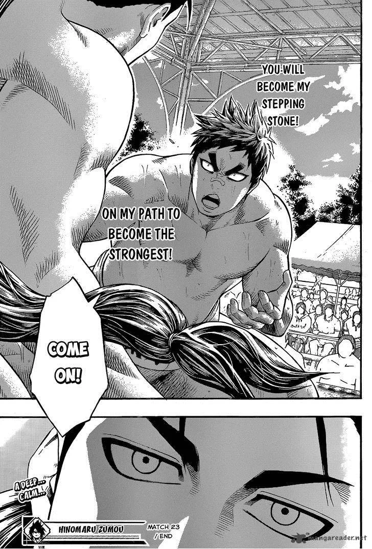 Hinomaru Zumou Chapter 23 page 19