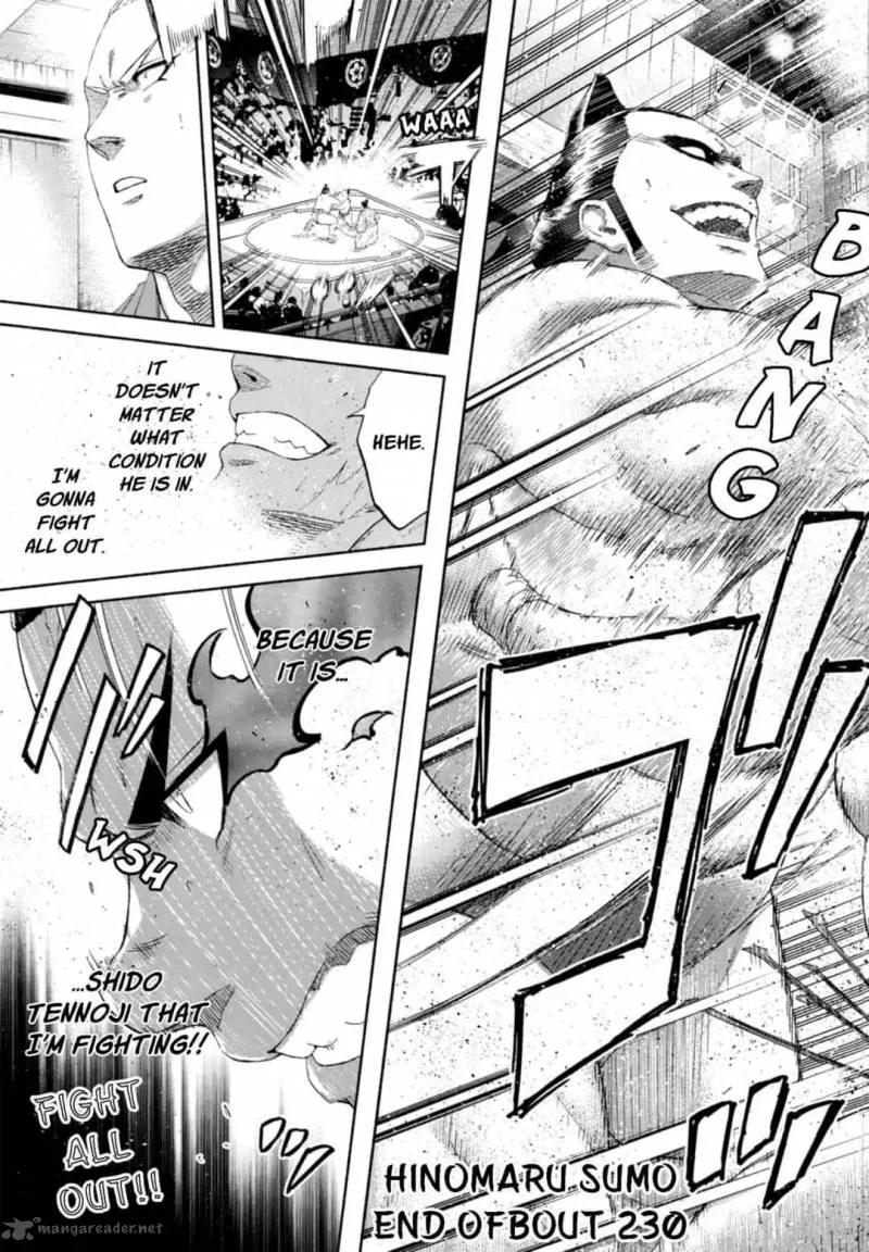 Hinomaru Zumou Chapter 230 page 19