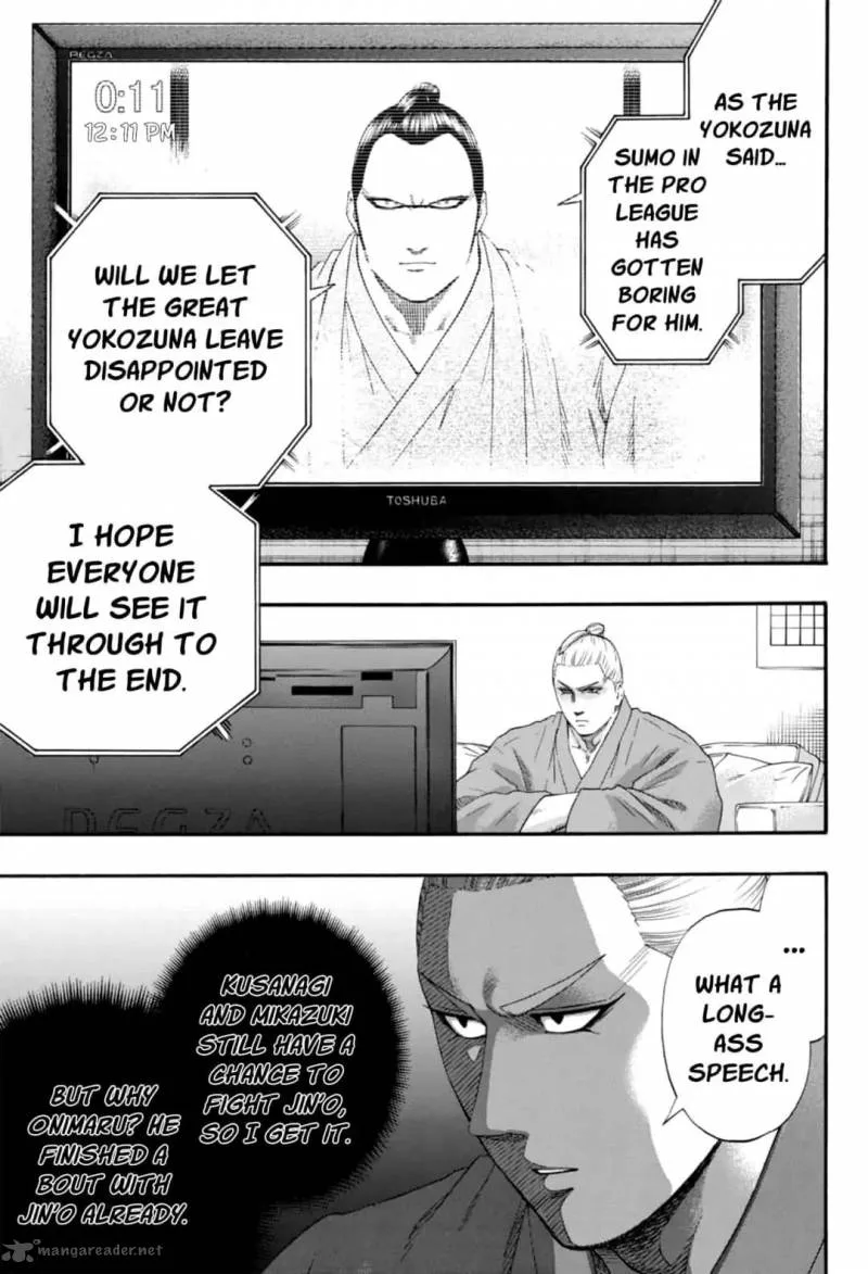 Hinomaru Zumou Chapter 232 page 8