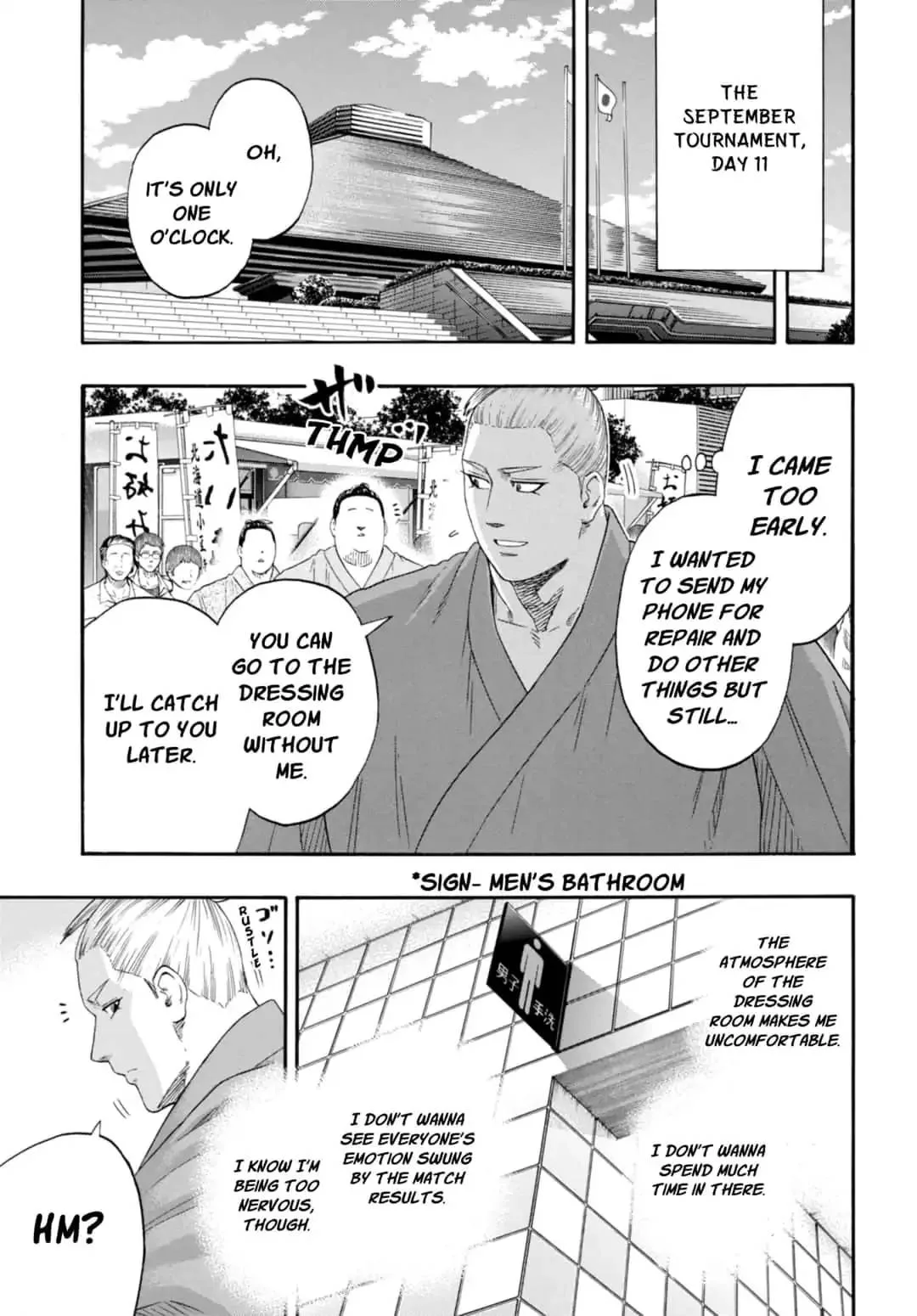Hinomaru Zumou Chapter 233 page 9
