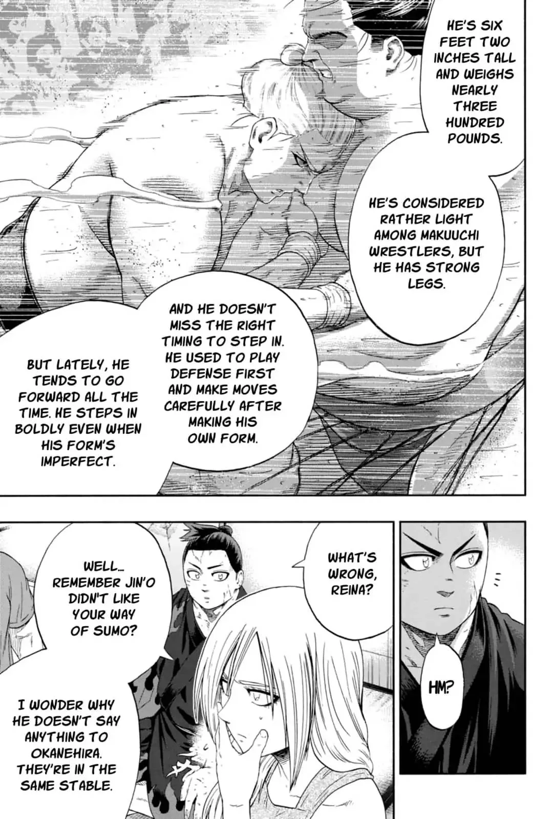 Hinomaru Zumou Chapter 233 page 3