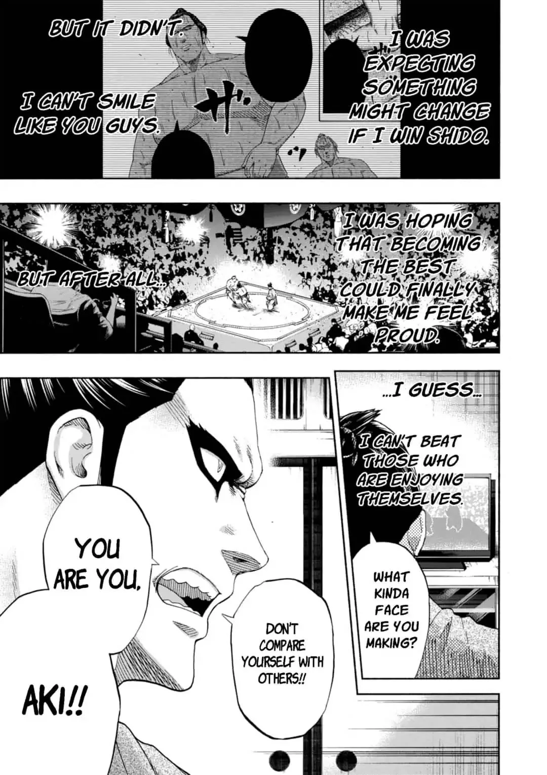 Hinomaru Zumou Chapter 234 page 15