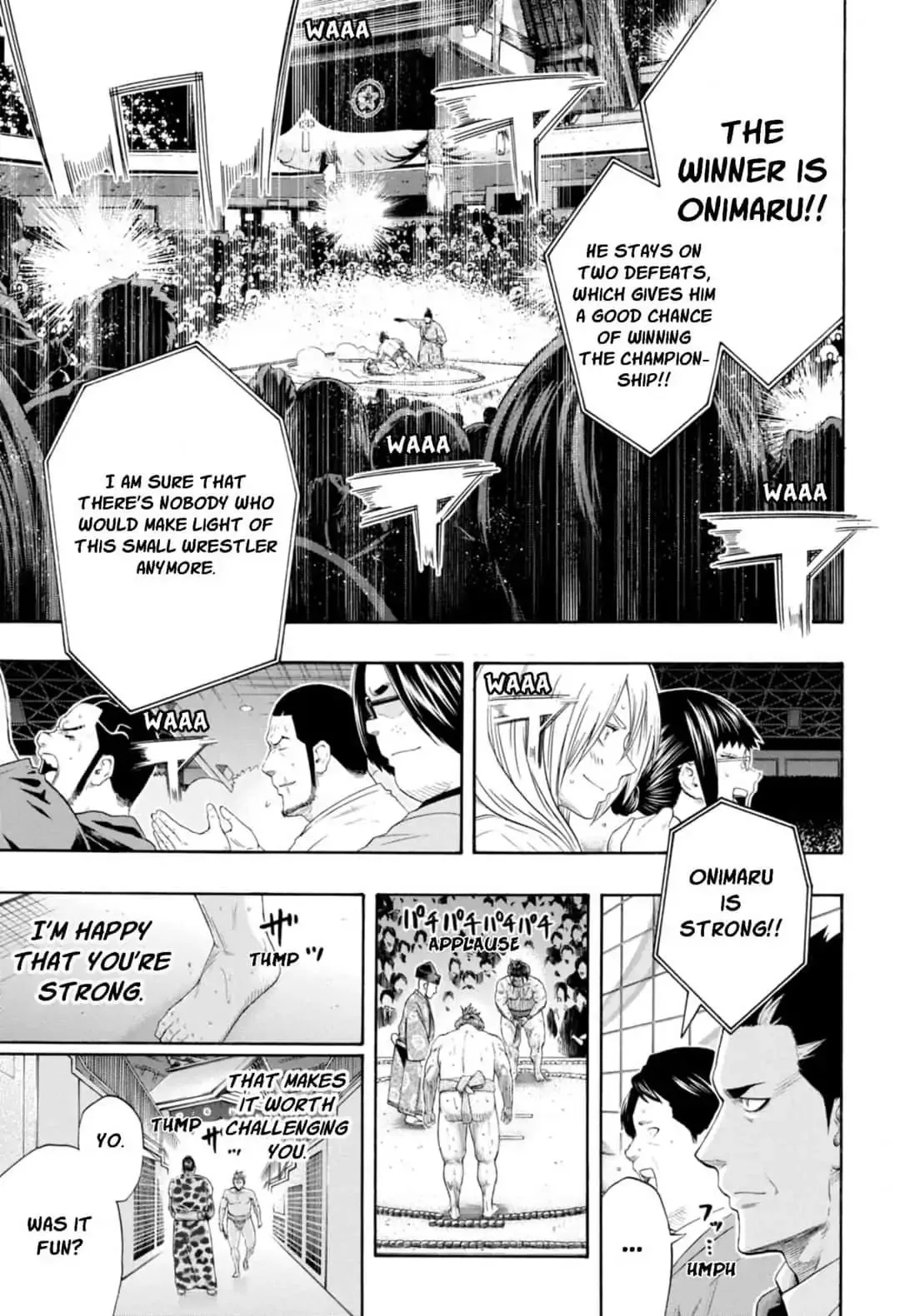 Hinomaru Zumou Chapter 238 page 17