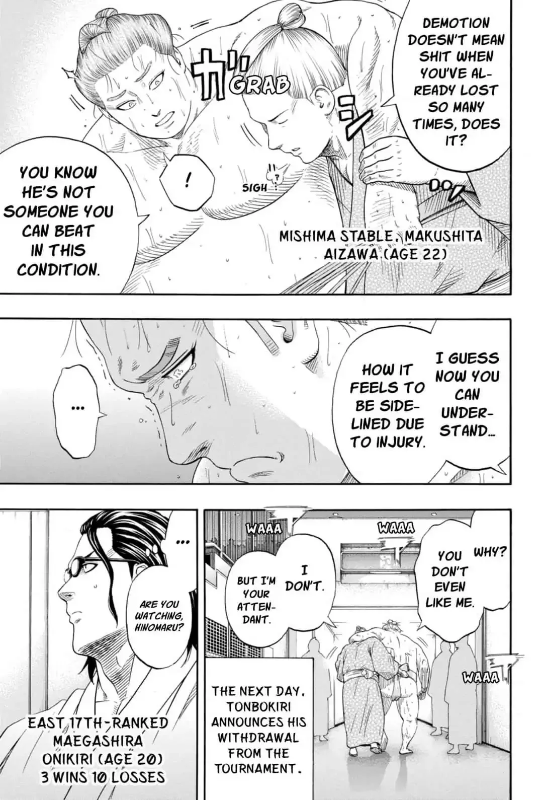 Hinomaru Zumou Chapter 239 page 3