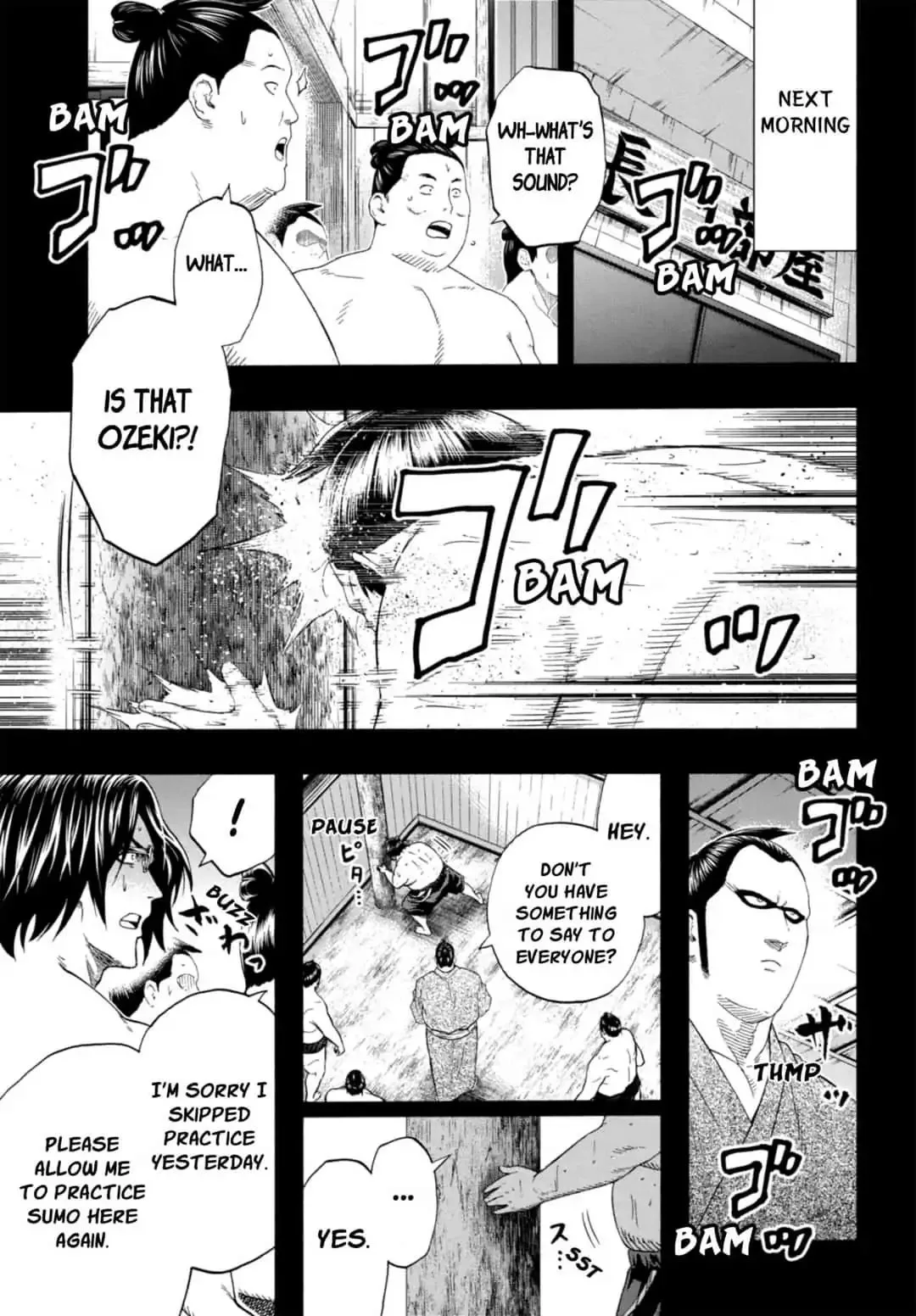 Hinomaru Zumou Chapter 239 page 11