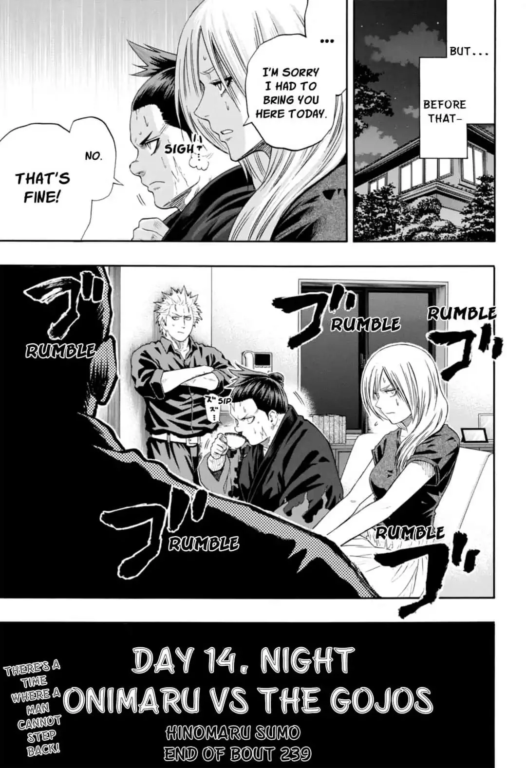 Hinomaru Zumou Chapter 239 page 19