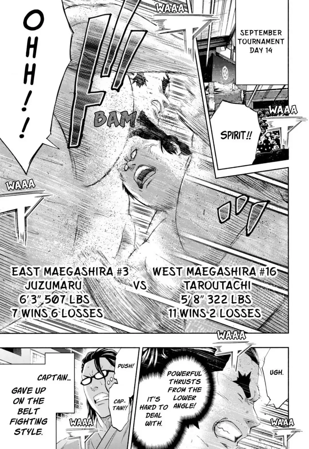 Hinomaru Zumou Chapter 239 page 13