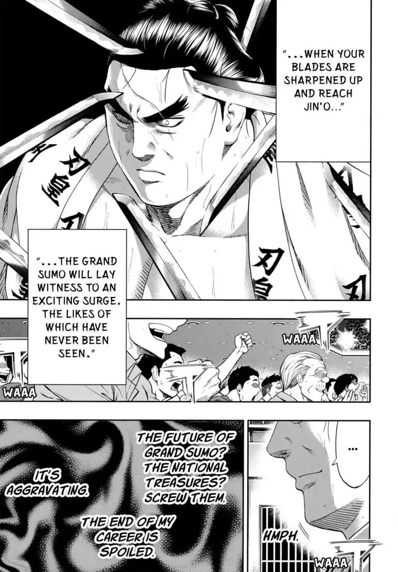 Hinomaru Zumou Chapter 244 page 17