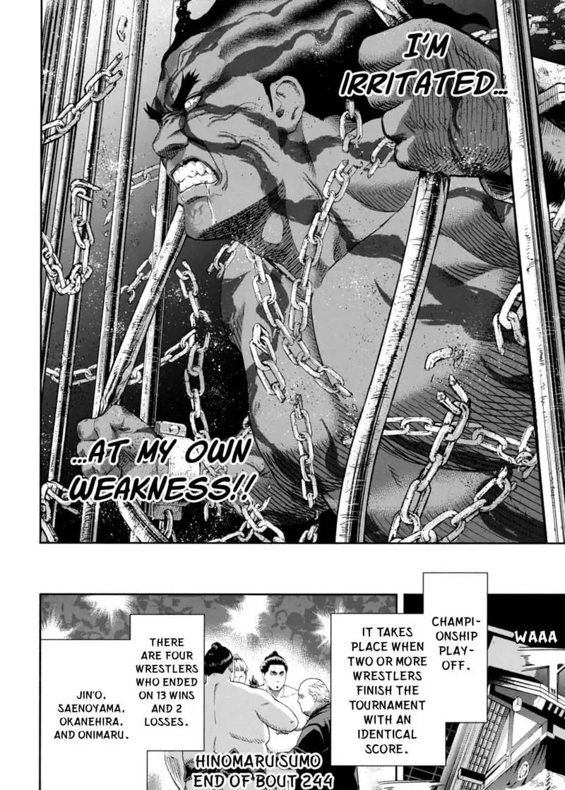 Hinomaru Zumou Chapter 244 page 18