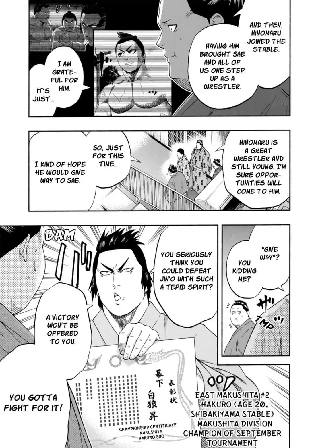 Hinomaru Zumou Chapter 245 page 11