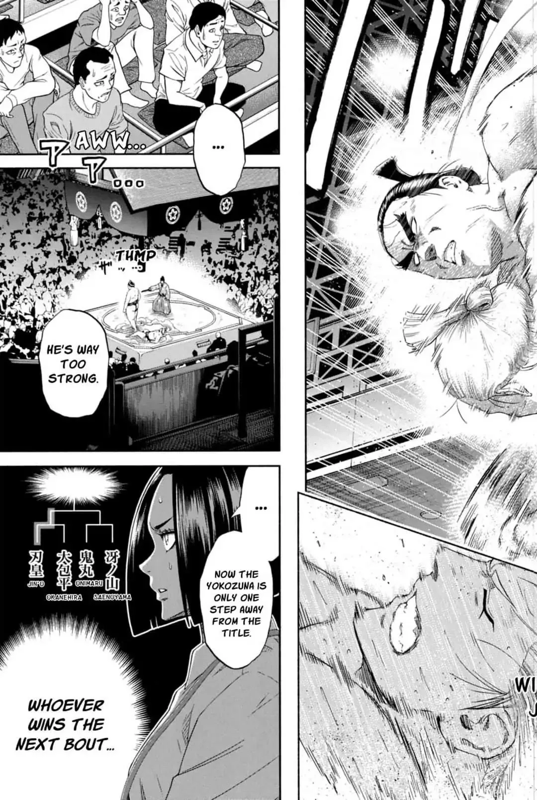 Hinomaru Zumou Chapter 245 page 7