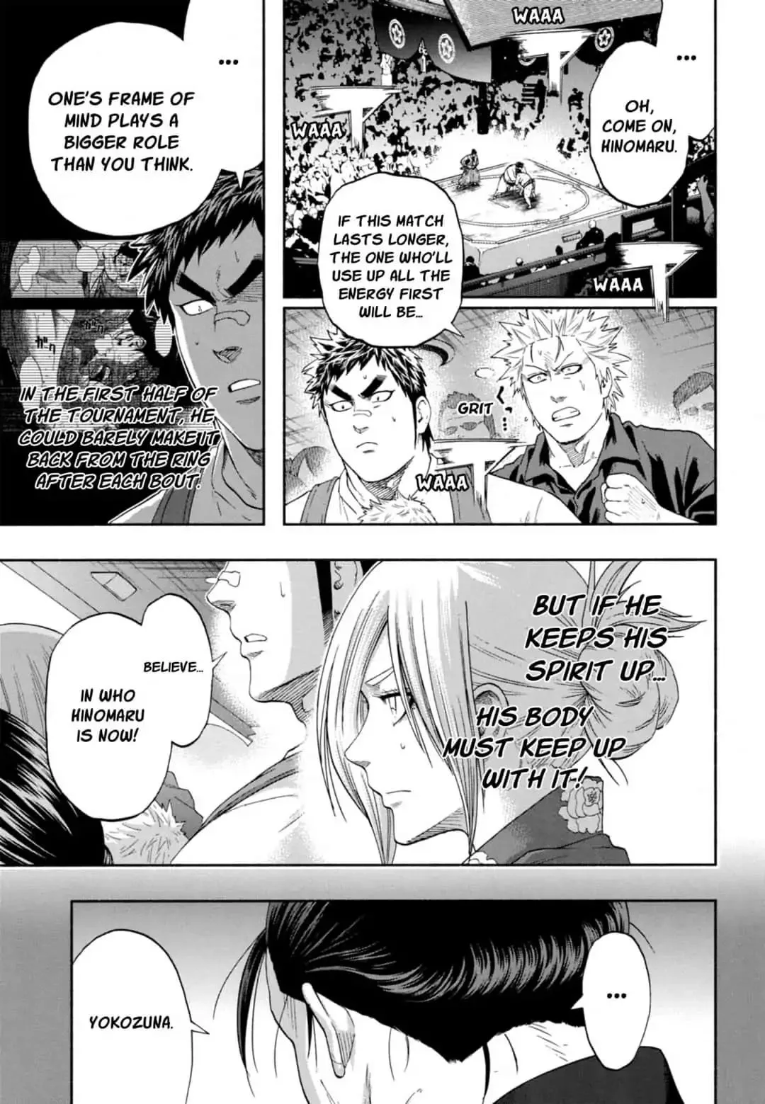 Hinomaru Zumou Chapter 248 page 11