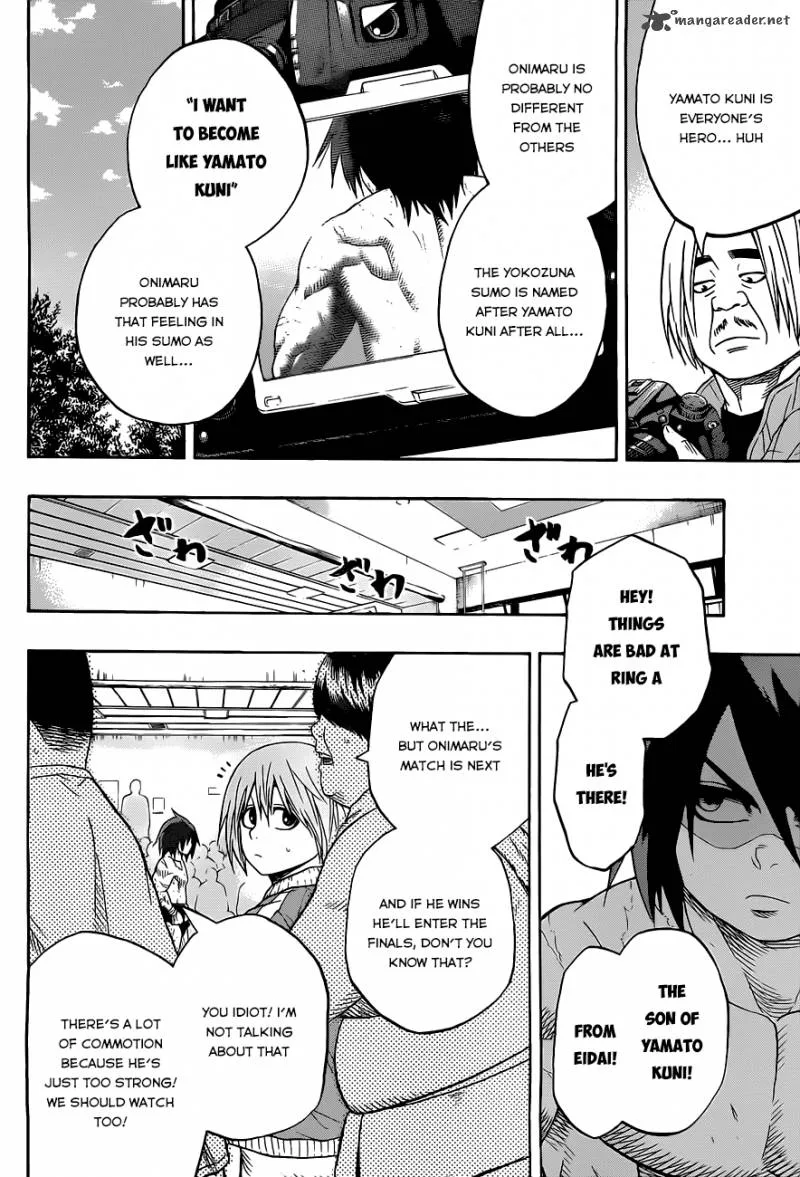 Hinomaru Zumou Chapter 25 page 12