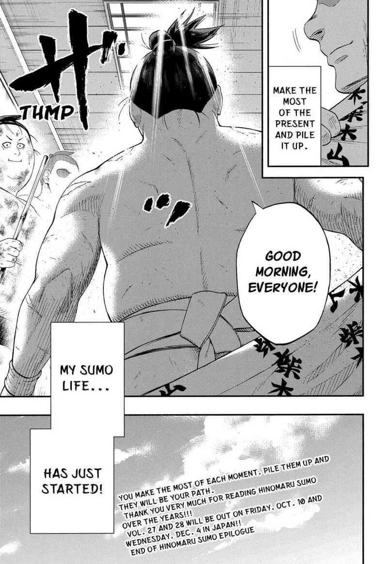 Hinomaru Zumou Chapter 250.5 page 33