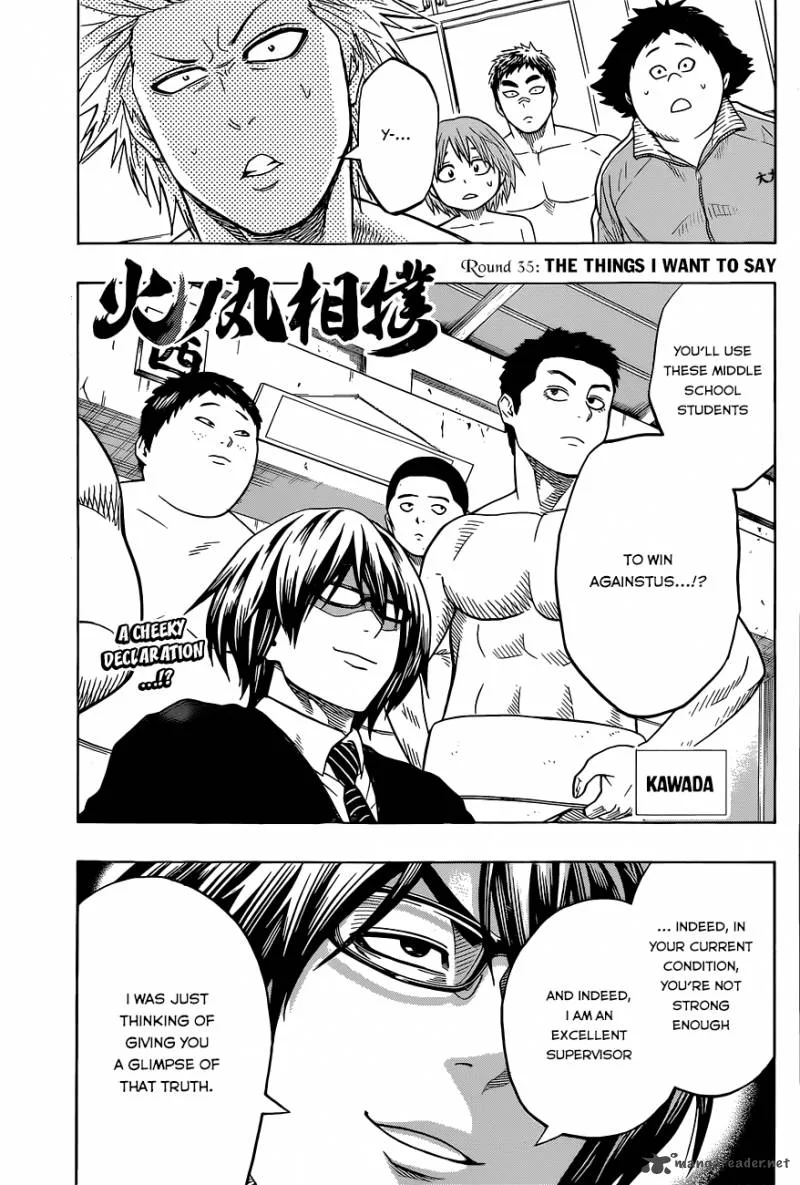 Hinomaru Zumou Chapter 35 page 4